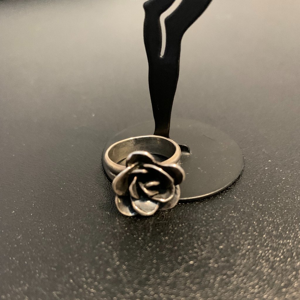 Silpada R2207 Size 5 Rose Ring 925 Sterling Silver 31$